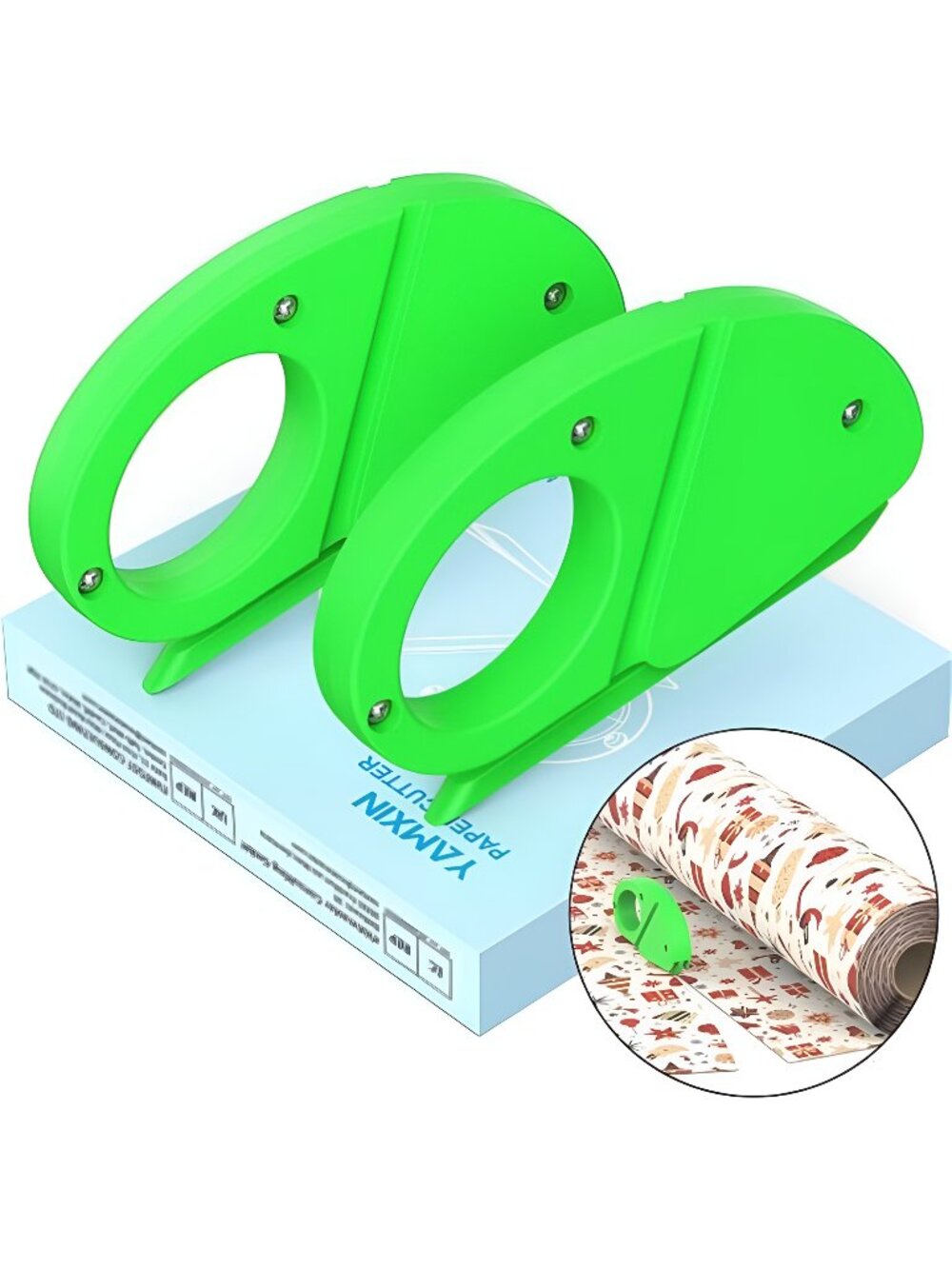 Wrapping Paper Cutter (2 Pack) | Gift Wrap Cutter Tool